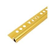 TARA CORNERTRIM ALUMINIUM TARA CURVE 12MM GOLD2M