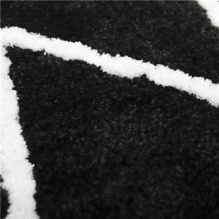 HLS RUG LEVI 45X120CM BLACK