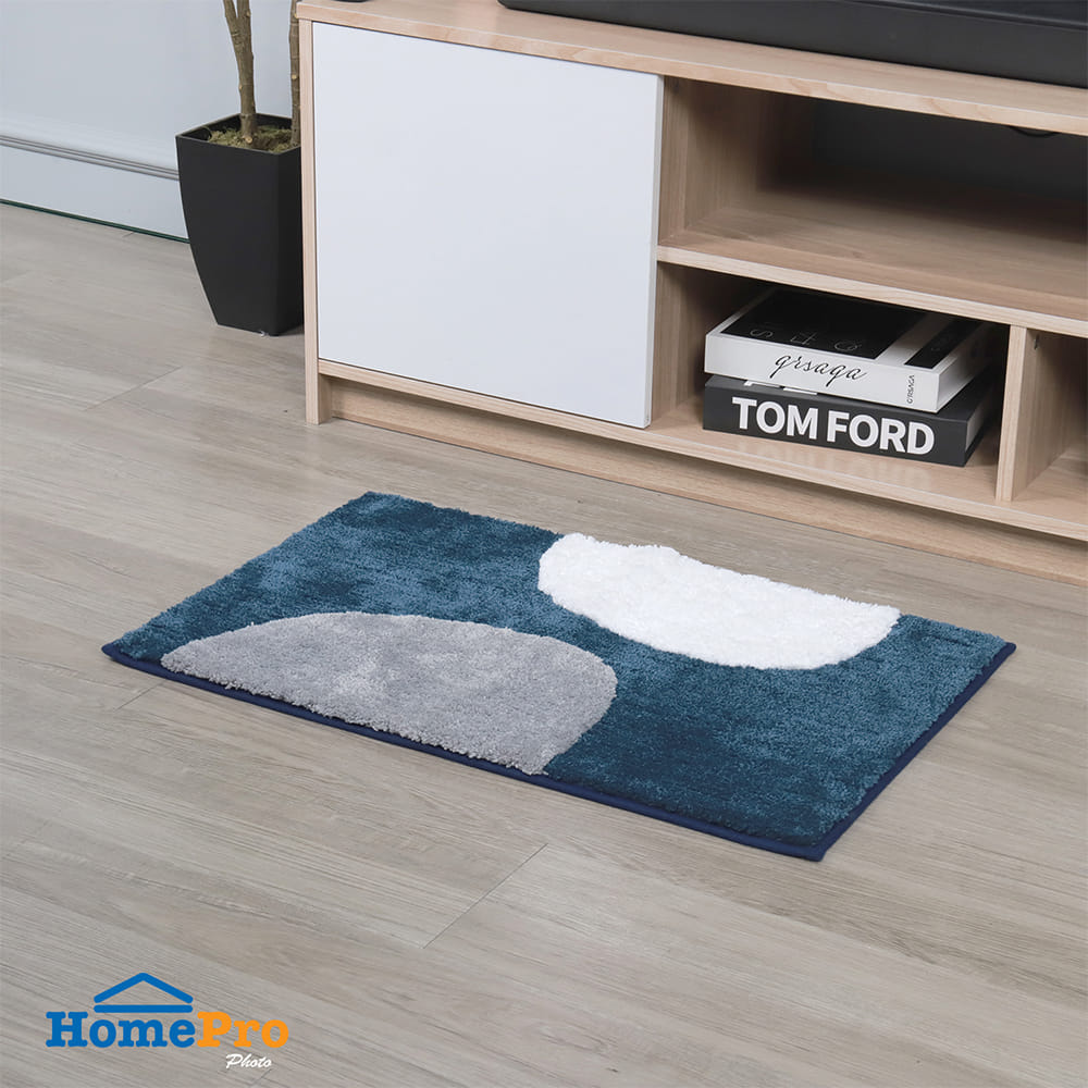 HLS RUG DEEP 45X70CM BLUE