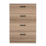 CHEST 4 DRAWER AMORE 89CM WHITE OAK