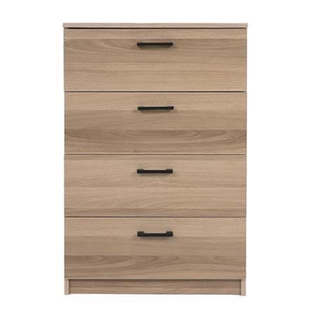 CHEST 4 DRAWER AMORE 89CM WHITE OAK