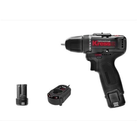 KRESS 10MM BRUSHLESS 12V DRILL DRIVER KU202.1