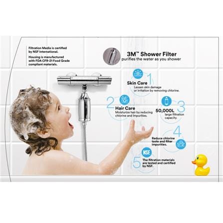 3M SHOWER FILTER SYSTEM SFKC01-CN (KDF)