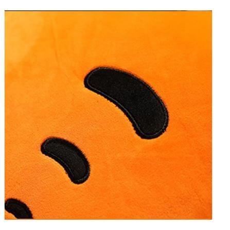 HLS PLUSH CUSHION BLANKET CARROT ORANGE