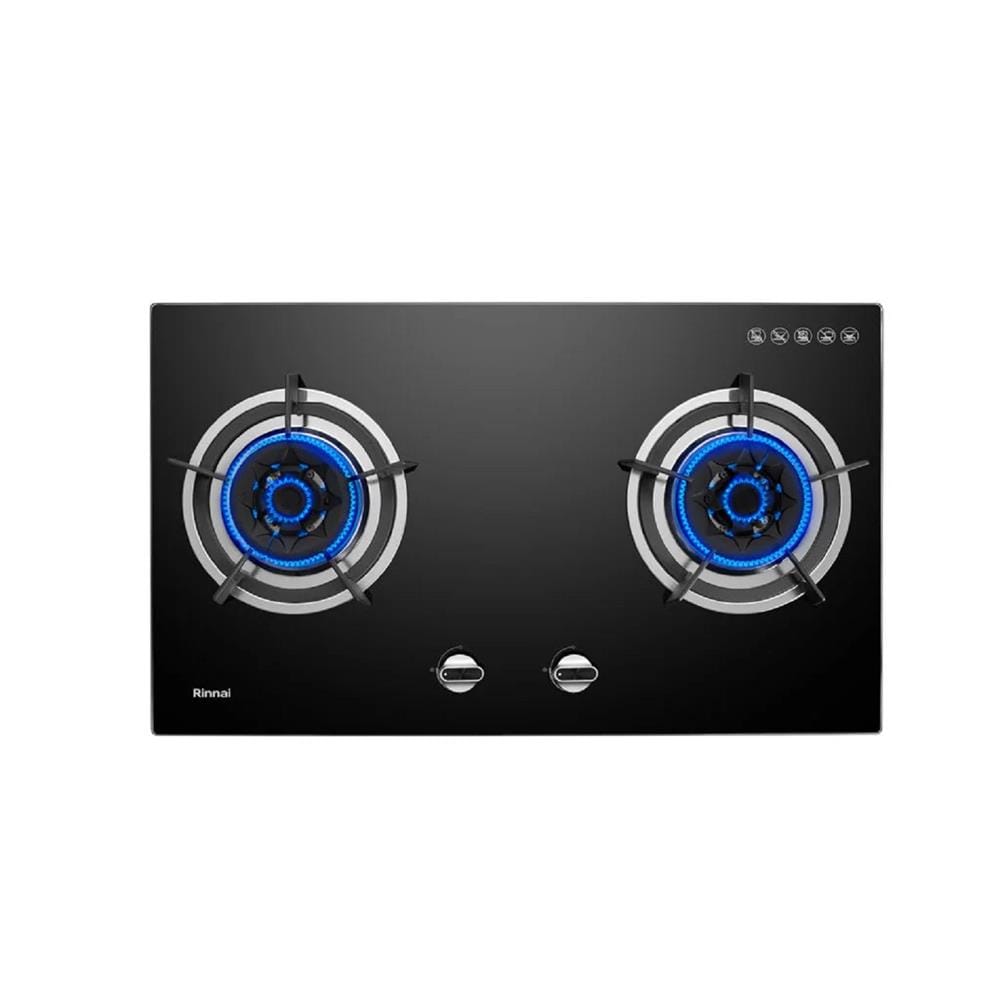 RINNAI FLEXIBLE GAS HOB RB-782G 2 BURNERS 5.0KW 65-73CM WIDTH