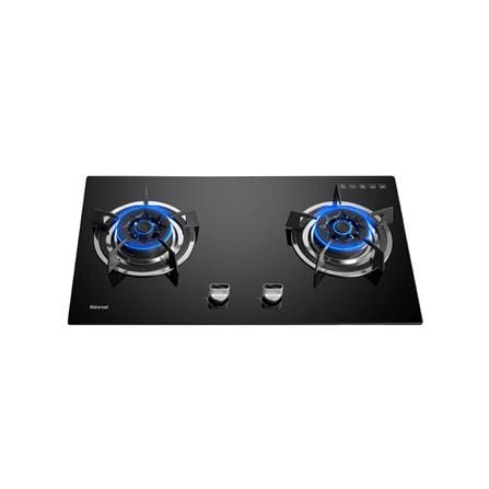 RINNAI FLEXIBLE GAS HOB RB-782G 2 BURNERS 5.0KW 65-73CM WIDTH