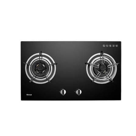 RINNAI FLEXIBLE GAS HOB RB-782G 2 BURNERS 5.0KW 65-73CM WIDTH