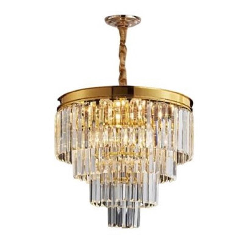 BO CHANDELIER 13823 600mm E14*11 GOLD 24"