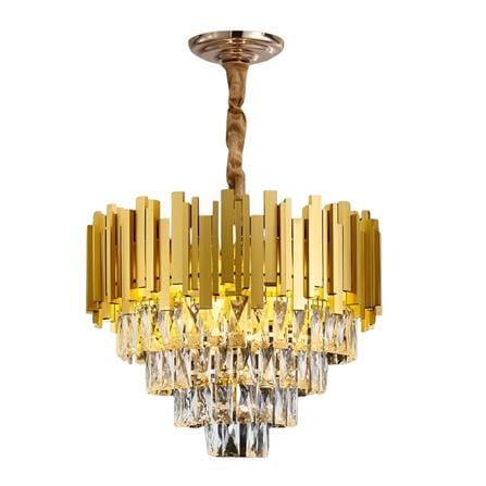 BO CHANDELIER 14900 600mm E14*11 GOLD 24"
