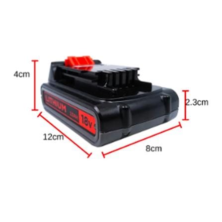 BLACK & DECKER 2.0Ah 18V LITHIUM-ION BATTERY BL2018-KR