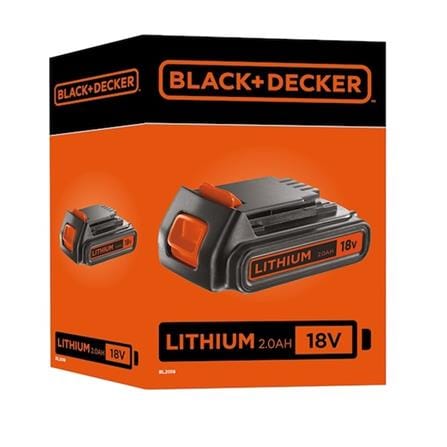 BLACK & DECKER 2.0Ah 18V LITHIUM-ION BATTERY BL2018-KR