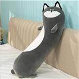 HLS PLUSH CUSHION HUSKY 60CM BLACK