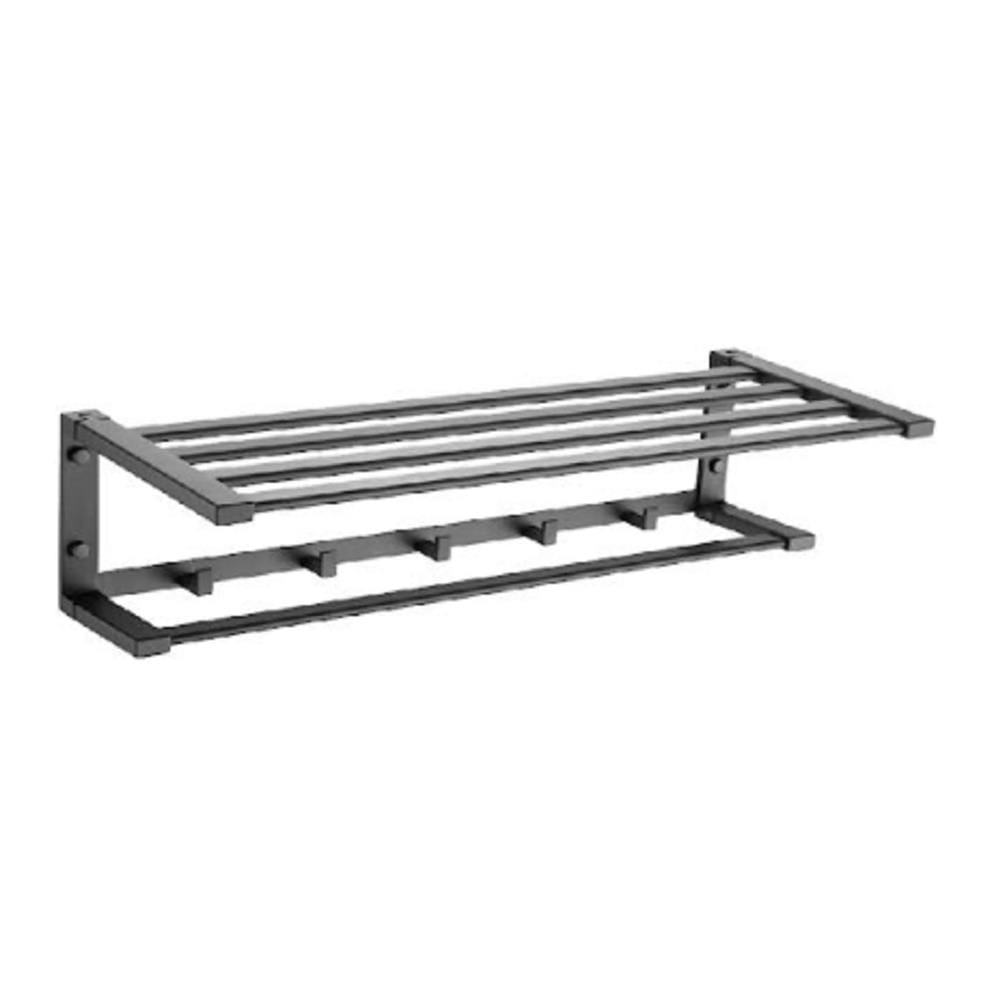 MODERN DEPOT FOLDABLE TOWEL RACK ATR-F1303-MG GUN METAL