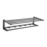MODERN DEPOT FOLDABLE TOWEL RACK ATR-F1303-MG GUN METAL
