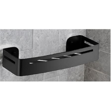 MODERN DEPOT RECTANGLE TOWEL SHELF BATHROOM ABF-405Q-BK BLACK