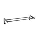 MODERN DEPOT DOUBLE TOWEL BAR ATF-1302-MG GUN METAL