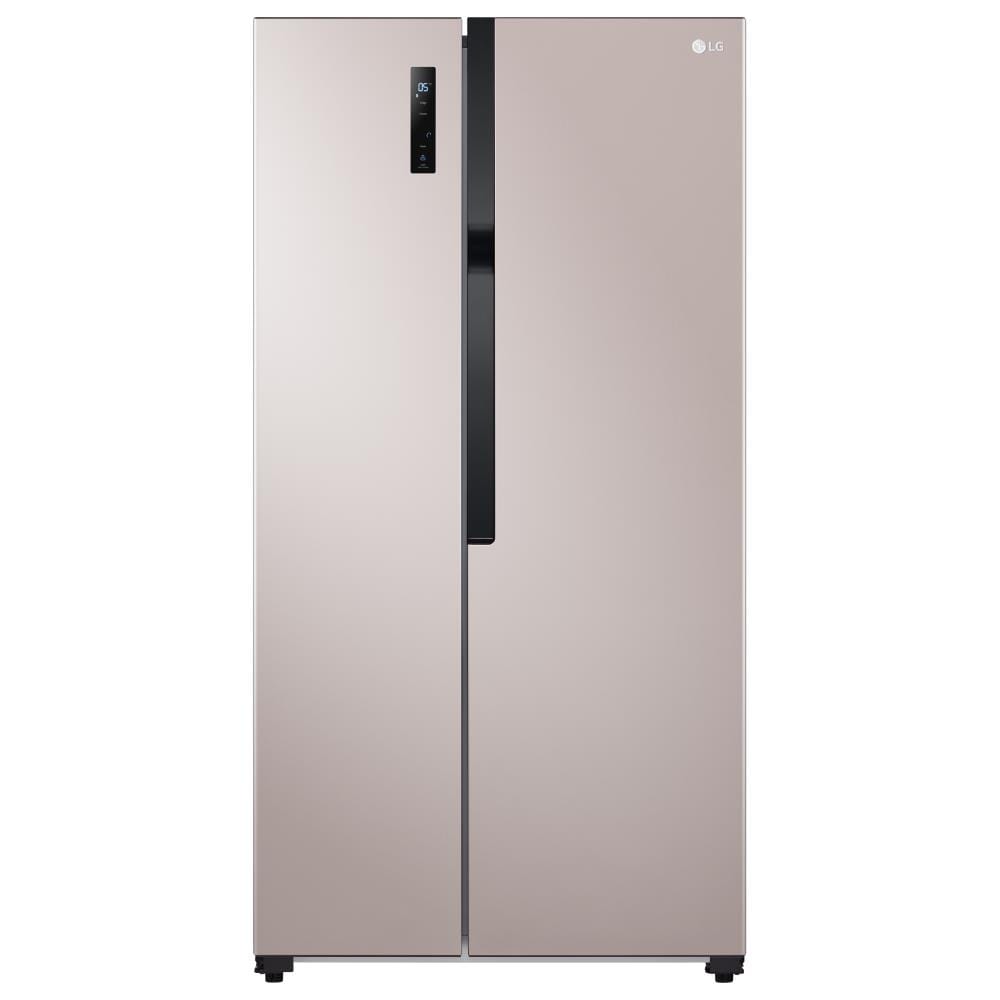 LG SIDE BY SIDE REFRIGERATOR GC-B507PGAM 508L GOLD