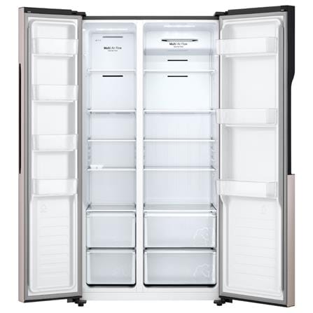 LG SIDE BY SIDE REFRIGERATOR GC-B507PGAM 508L GOLD