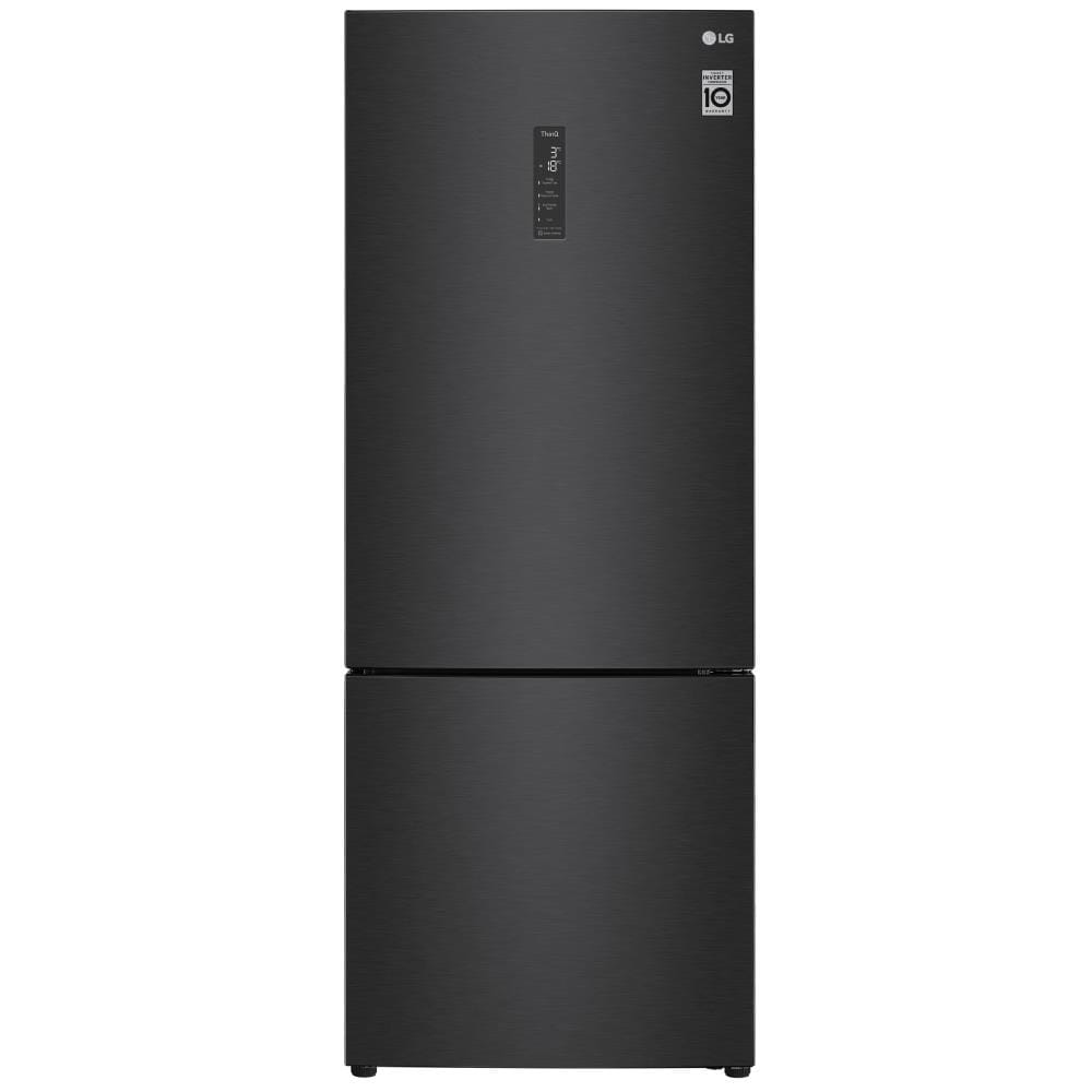 LG 2 DOOR REFRIGERATOR GC-B569NQCM 462L MATTE BLACK