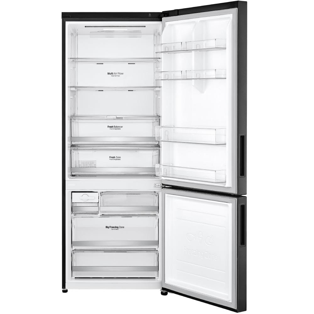 LG 2 DOOR REFRIGERATOR GC-B569NQCM 462L MATTE BLACK