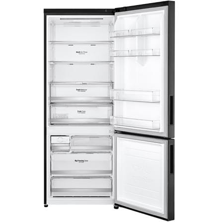 LG 2 DOOR REFRIGERATOR GC-B569NQCM 462L MATTE BLACK