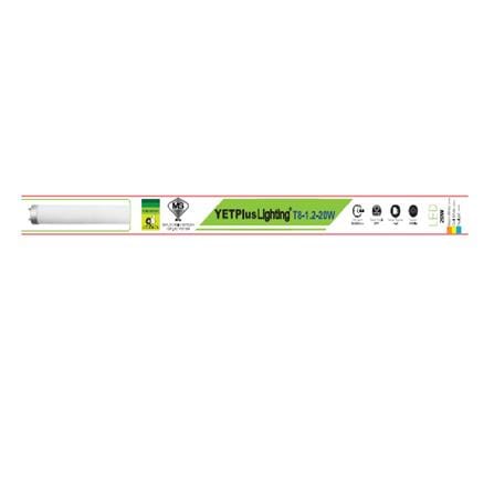 YETPLUS LED T8 TUBE 20W-6500K DAYLIGHT 4FT G13