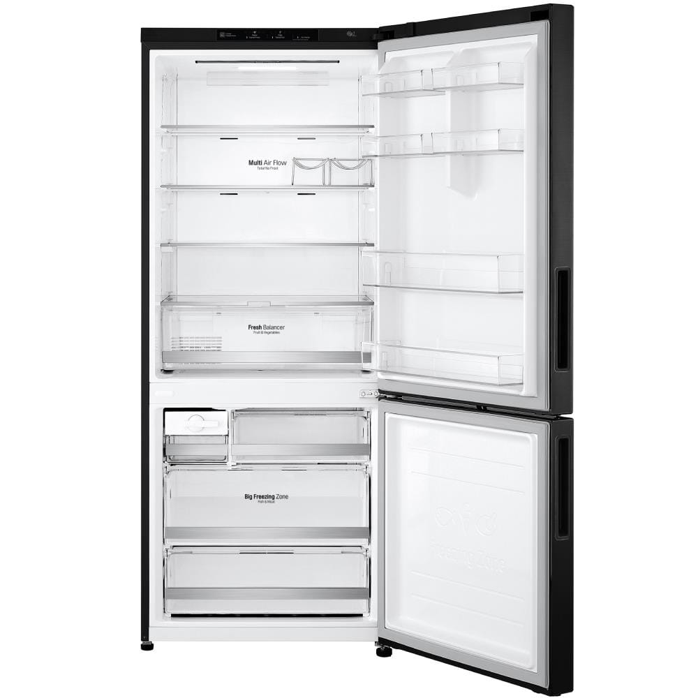 LG 2 DOOR REFRIGERATOR GC-B529NQCM 420L MATTE BLACK