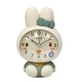 ECHT 5 INCH ALARM CLOCK FOR KIDS CARTOON RABBIT GREEN