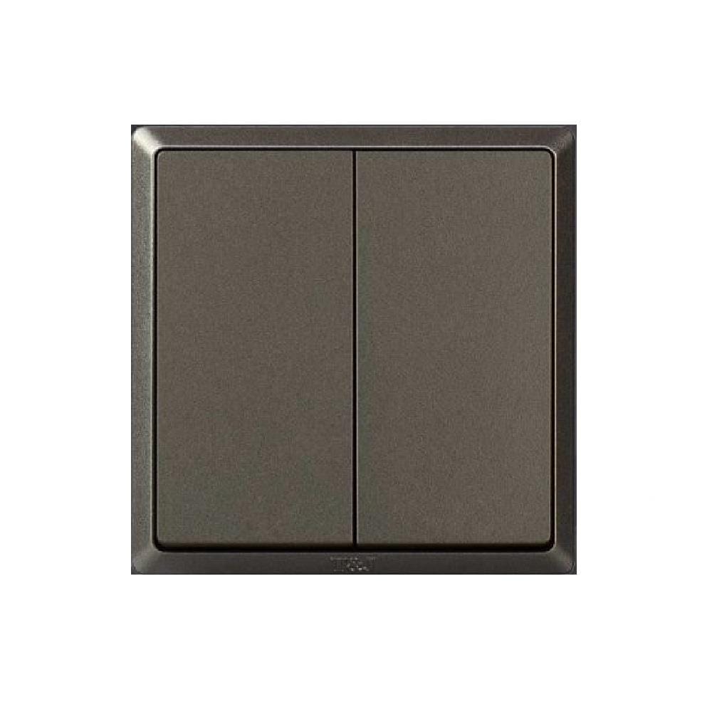 16A 2G 2W SWITCH HC2712-2-ST5 INFINIT T&J