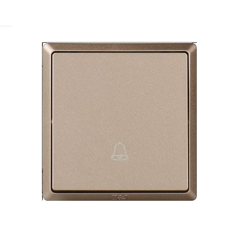 16A 250V 1 GANG BELL SWITCH DARK CHAMPAGNE HC2711-B-PS7 INFINIT T&J