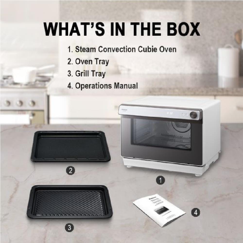 PANASONIC STEAM CONVECTION OVEN NU-SC280WMPQ 1350W 31L