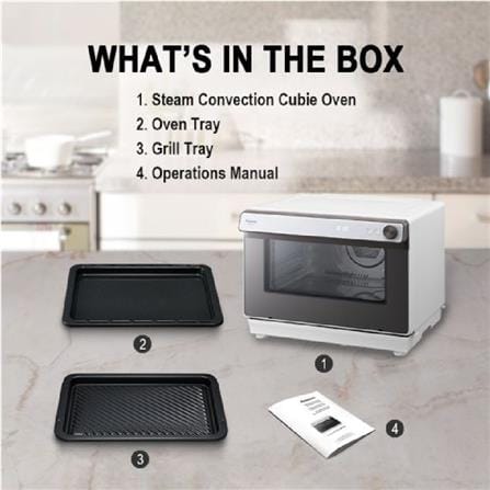 PANASONIC STEAM CONVECTION OVEN NU-SC280WMPQ 1350W 31L
