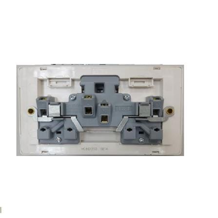 13A 2G SWITCH SOCKET DARK CHAMPAGNE HC8613SD-PS7 INFINIT T&J