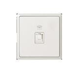 1G RJ12 PHONE SOCKET HC4201-TU-WH INFINIT T&J