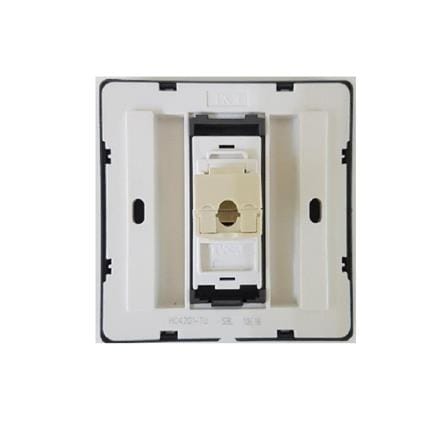 1 GANG RJ12 PHONE SOCKET WHITE HC4201-TU-WH INFINIT T&J