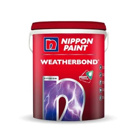 NIPPON WEATHERBOND QUARTZ BASE A 0.86L EXTERIOR PAINT