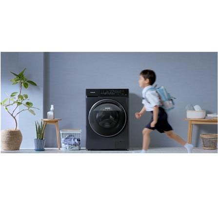 PANASONIC FRONT LOAD WASHING MACHINE NA-V10FR1BMY 10KG BLACK