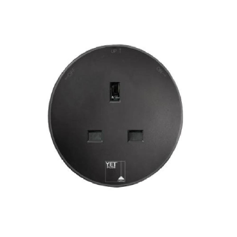 YETPLUS AC2201 BRITISH 13A SOCKET DARK GREY