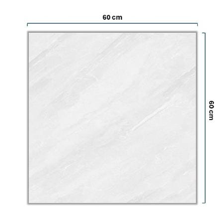 CITIGRES FLOOR TILE 60X60CM PORCELAIN GLAZED LIGHT GREY CGD66841 1.44M2