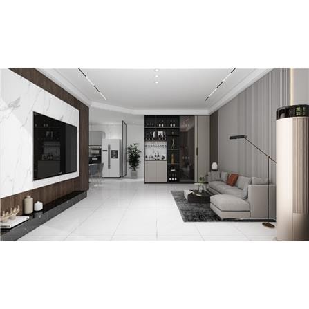 CITIGRES FLOOR TILE 60X60CM PORCELAIN GLAZED LIGHT GREY CGD66841 1.44M2