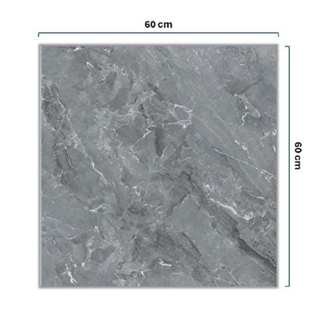 CITIGRES FLOOR TILE 60X60CM PORCELAIN GLAZED CGD66808 DARK GREY 1.44M2