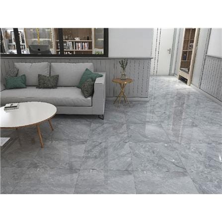 CITIGRES FLOOR TILE 60X60CM PORCELAIN GLAZED CGD66808 DARK GREY 1.44M2