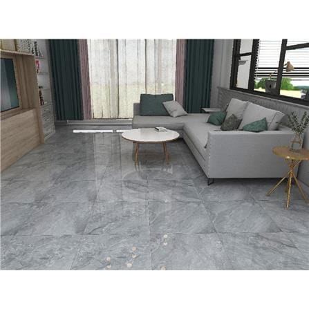CITIGRES FLOOR TILE 60X60CM PORCELAIN GLAZED CGD66808 DARK GREY 1.44M2