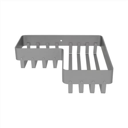 MOYA BATH RACK 1TIER KUH001 ALUMINIUM MATTE GREY (W24XD11.2XH6 CM)