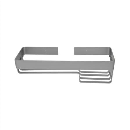 MOYA BATH RACK 1TIER KU277 ALUMINIUM MATTE GREY (W35.1XD12.7XH10.4 CM)
