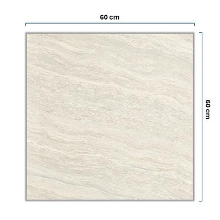 CITIGRES FLOOR TILE PORCELAIN GLAZED 60X60CM BEIGE SLATE CGD66887 1.44M2