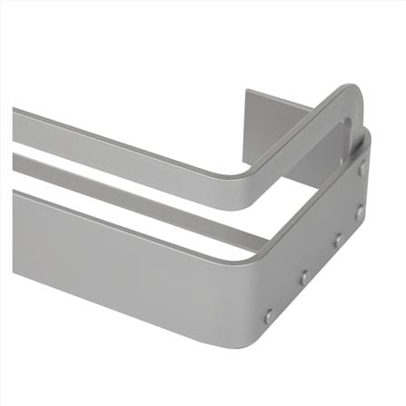 MOYA BATH RACK 1TIER ALUMINIUM KU268 (W29XD10XH7.7 CM) MATTE GREY