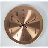 WALL CLOCK HALO 13" Rose Gold