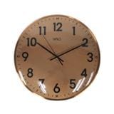 HALO WALL CLOCK 12 INCH ALUMINIUM ROSE GOLD