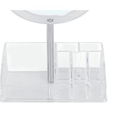 MOYA MIRROR ROUND STAND KB61535 CLEAR H30XW19.7XD9.5 CM
